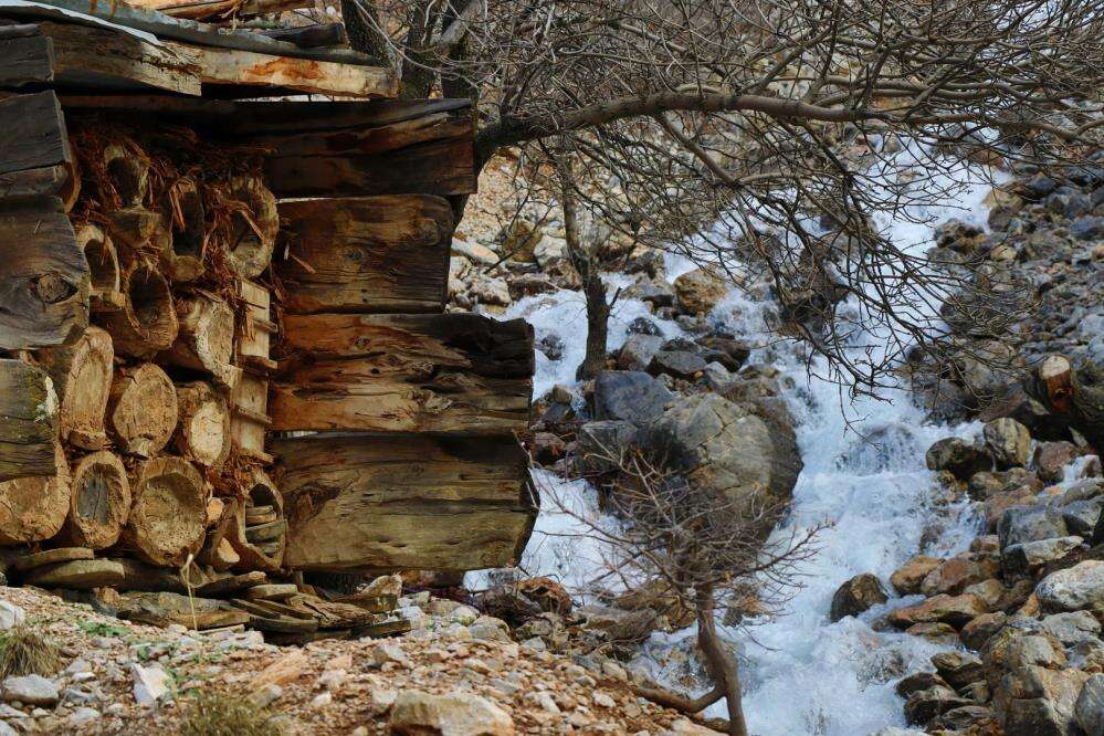 Konya’da kar suları Göksu’yu yeniden coşturdu 4